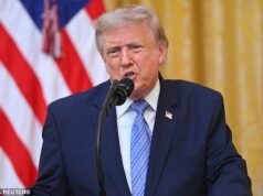 Trump ‘queria dizer mais loucura’ durante discurso de fraude eleitoral enquanto membro do Partido Republicano esfaqueava o presidente ‘derrotado’