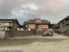 Uma família perturbada diz que sua histórica cabana à beira-mar de US$ 1,4 milhão corre o risco de ser engolida pela areia depois que os legisladores do Oregon os proibiram repentinamente de limpá-la.