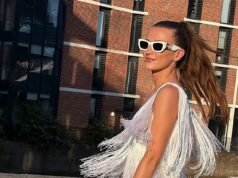 Ela usou blazers Guineys e ternos Penneys enquanto construía seu negócio, agora o vestido de grife de Linda Kiely, de € 150.000, admirado por Michelle Obama, está sendo vendido por uma boa causa… e você não vai acreditar no preço