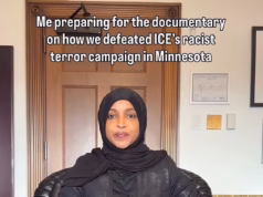 Ilhan Omar posta vídeo ‘louco’ alegando que Minnesota ‘derrota’ o ICE