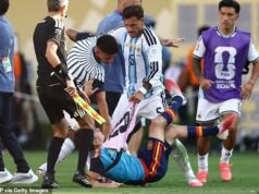 FIFA inicia investigação sobre o comportamento pós-jogo da Argentina na final da Copa do Mundo… enquanto novas imagens mostram o que realmente desencadeou a briga no apito final