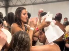 Um show do Bad Bunny em Milão terminou em caos, com 80 mil pessoas evacuadas e fãs com ferimentos na cabeça após serem atingidos por granizo do tamanho de uma bola de golfe.