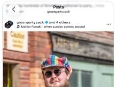 Farage pede que Zack Polanski seja preso depois que líder do Partido Verde ‘posta foto de homem vestindo camisa planejando sua decapitação’