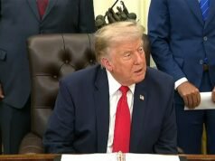 Trump diz que avisou Burnham que está ‘matando’ a Grã-Bretanha com migrantes ‘vindos de todo o mundo e apenas acampando’