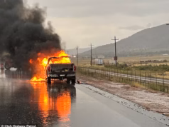 Foto incrível mostra o que aconteceu com o Ford F-150 do motorista de Utah depois que um raio o atingiu