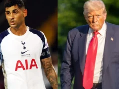 Christian Romero passou por Donald Trump sem apertar a mão após a final da Copa do Mundo