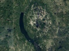 Ele viu um buraco no Google Maps. Acabou sendo uma cratera de meteorito de 390 milhões de anos