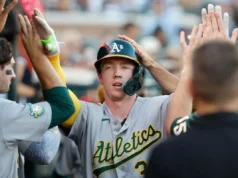 Os A’s caíram para os Tigres por 6-2