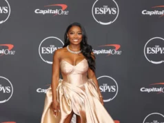 2026 ESPYs: Simone Biles, Jordyn Woods, Alyssa Liu e mais chegaram ao tapete vermelho