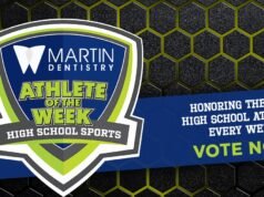 Martin Dentistry Vote no melhor desempenho de arremesso de softball de 2026