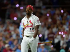 Jogo All-Star da MLB de 2026: os fãs de Phillies cumprimentam Jordan Walker após a vitória no derby de home run sobre Kyle Schwarber