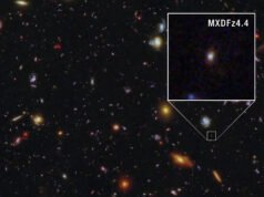 Telescópio Hubble mostra luz ‘impossível’ de uma galáxia que não deveria ser visível