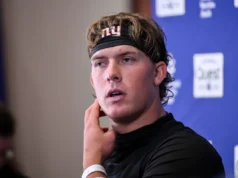 Apoiando-se na experiência de Josh Allen e Patrick Mahomes, os líderes dos Giants não estão apenas pedindo a Jackson Dart para correr com mais cuidado. Eles estão mostrando a ele
