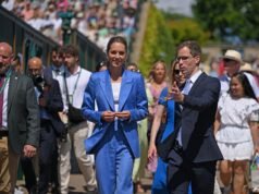 A princesa do tênis Kate está observando a esperançosa balsa britânica para Wimbledon
