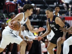 NBA Summer League: as maiores conclusões do confronto Keaton Wagler-Darius Acuff Jr.