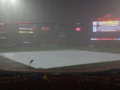 Cardinals-Braves retomam no Busch Stadium após longo atraso devido à chuva graças ao milagre da equipe de solo