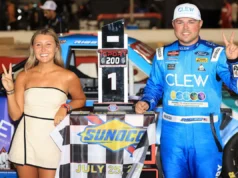 Bolsas NASCAR para corridas da Truck Series na Lucas Oil em julho de 2026