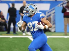Sam LaPorta, do Lions, classificado entre os 5 melhores TEs por executivos, treinadores e olheiros da NFL