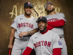Willson Contreras, Seyden Rafaela e Aroldis Chapman defenderam os Red Sox no All-Star Game.