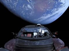 Astrônomo amador assistiu ao lançamento do Tesla Roadster de Elon Musk no espaço, e o que ele viu causou algum choque
