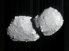 Sonda Hayabusa 2 do Japão captura imagem impressionante de um asteróide de duas cabeças a 62 milhões de milhas de distância