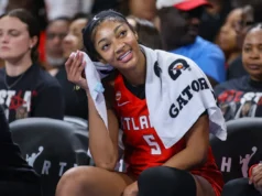 Angel Reese revela a verdadeira boneca ‘Beau Barbie’ com torneira durante o fim de semana All-Star da WNBA