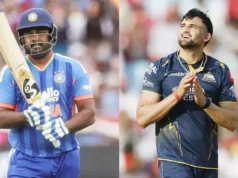 Sanju Samson fora da seleção indiana; Ashok Sharma, Yash Thakur e Prabhasimran Singh são convocados pela primeira vez para a turnê no Zimbábue
