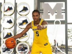 Os calouros Lincoln Cosby e Joseph Hartman querem ficar em Michigan