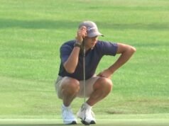 Charlie Woods está lutando para se classificar para o Amador dos EUA