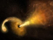 Brilhando como 10 bilhões de sóis: Swift da NASA vê um buraco negro errante devorando uma estrela