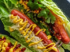 É o fim de semana de 4 de julho. Você sabe que vai comer um ou dois cachorros-quentes. Coma assim, diz nutricionista esportiva