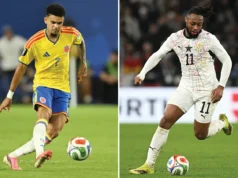 🚨 Colômbia e Gana nomeiam XI inicial para confronto das oitavas de final
