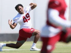 Antevisão da escalação do campo de treinamento do Arizona Cardinals: OLB Cameron Robertson