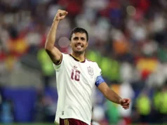 O astro do futebol espanhol Rodri assistiu seu país conquistar seu primeiro título de Copa do Mundo no acampamento de Connecticut