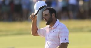 O golfista Scotty Scheffler perderá o cut pela primeira vez em quatro anos