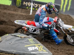 Cole Davis vence Redbud 250 Moto 1 após batalha feroz com seu companheiro de equipe Caden Dudney