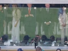 Trump chegou à final da Copa do Mundo no confronto Argentina x Espanha