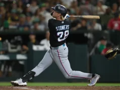Stowers acerta 2 dos 6 HRs de Marlins na vitória por 12-5 sobre A’s