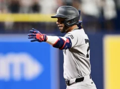 O HR de 3 corridas de Jose Caballero leva os Yankees à vitória por 5-1 sobre o Rays, Cam Slitler permite 1 rebatida em 8 entradas