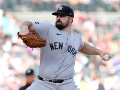 Carlos Rodon, dos Yankees, se junta a Max na sexta-feira em IL de 15 dias, lidando com uma inflamação no cotovelo que foi operado em outubro