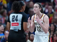 Caitlin Clarke continua se recuperando de uma lesão nas costas, salva pelo técnico do árbitro por causa de febre; Valquírias 8ª vitória consecutiva