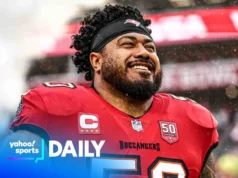 Vea dos Buccaneers ‘ajustou’ um dia após o pedido de negociação ser relatado
