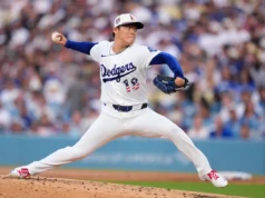 Yamamoto tem 10 eliminações enquanto os Dodgers mandam os Padres para a 8ª derrota consecutiva