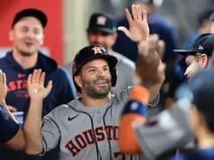 Astros venceu Angels por 7-4 em uma raspagem de 3 jogos