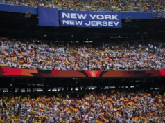 A final da Copa do Mundo é em Nova Jersey e há previsão de chuva