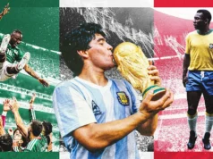 Inglaterra entra em Azteca – onde os reis do futebol são coroados