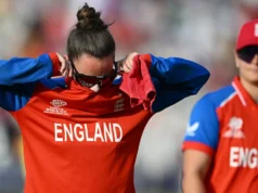 As esperanças da Inglaterra foram frustradas quando a Austrália venceu a Copa do Mundo T20