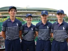 Os alunos desfrutam de um papel “único na vida” em Wimbledon