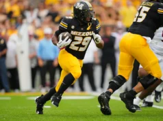 Onde o futebol do Missouri foi selecionado na pesquisa USA Today All-SEC