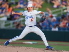 Dodgers vencem Florida RHP Russell Sandefer na quarta rodada do draft da MLB